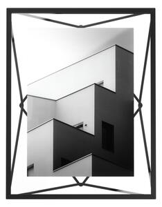 Čierny kovový rámček stojací/na stenu 23x18 cm Prisma – Umbra