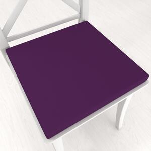 Biante Štvorcový podsedák Rongo RG-064 Tmavo fialový - 38x38x3 cm