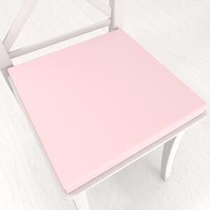 Biante Štvorcový podsedák Rongo RG-062 Cukrovo ružový - 38x38x3 cm