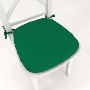 Biante Oblý podsedák Rongo RG-056 Zelený - 39x37x3 cm
