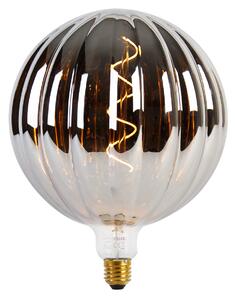 Závesné svietidlo čierne 3-svetlo vrátane LED dymovej stmievateľné - Cava Luxe