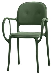 MAGIS - Čalúnená stolička MILA - zelená