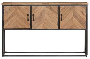 Komoda 120x30x75 cm masívne akáciové drevo