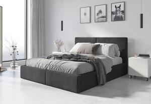 Čalúnená posteľ HILTON 2, 180x200, zelená
