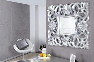 Zrkadlo VENI 75x75 cm - strieborná