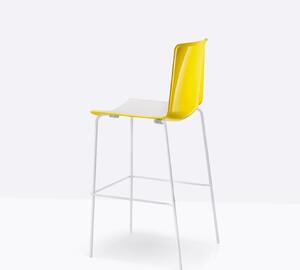 PEDRALI - Barová stolička TWEET 892 bicolour DS - žltá