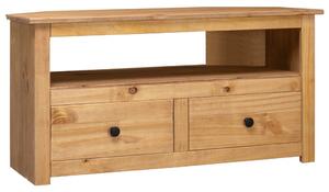 Rohová TV skrinka 93x49x49 cm borovicový masív Panama Range