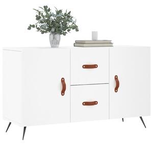 Komoda, biela 100x36x60 cm, kompozitné drevo