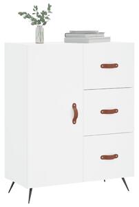 Komoda biela 69,5x34x90 cm kompozitné drevo