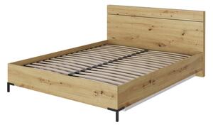 Industriálna posteľ s roštom NORDIC II 160x200 cm