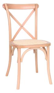 Drevená stolička Solido light, ratan