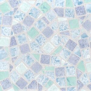 Samolepiace fólie mozaika modrá, metráž, šírka 45cm, návin 15m, GEKKOFIX 10201, samolepiace tapety