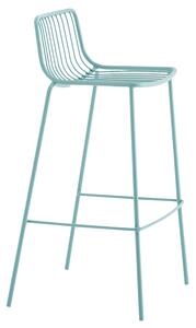 PEDRALI - Vysoká barová stolička NOLITA 3658 DS - modrá