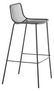PEDRALI - Vysoká barová stolička NOLITA 3658 DS - antracitová