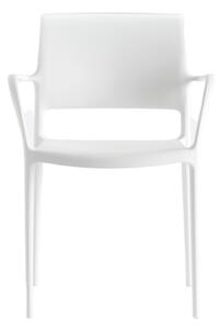 PEDRALI - Stolička s podrúčkami ARA 315 DS - biela