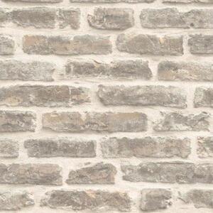 Vliesové tapety, kamenná múr hnedá, Roll in Stones J17907, UGEPA, rozmer 10,05 m x 0,53 m