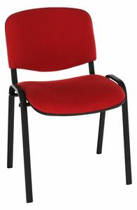KONDELA Kancelárska stolička, červená, ISO NEW C16