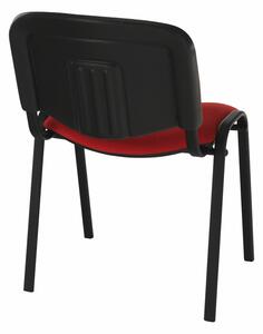 Kancelárska stolička, červená, ISO NEW C-16