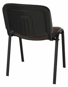 KONDELA Kancelárska stolička, hnedá, ISO NEW