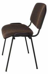 KONDELA Kancelárska stolička, hnedá, ISO NEW C24