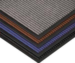 Odolná vstupná kobercová rohož s PVC, 600 x 900 mm, modrá