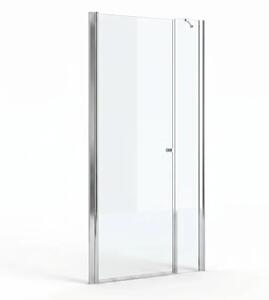 ALFA-V LINE COMBI Chrom 120x90 Číre Sprchovací kút s pevnou stenou v rovine