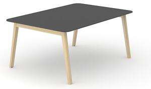 NARBUTAS - Rokovací stôl NOVA WOOD HPL 160 x 140 cm