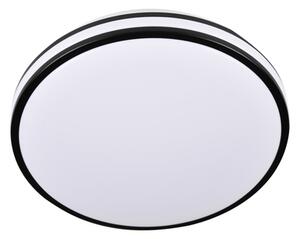 Stropná lampa LED 24W čierno-biela ORBIT 38 cm