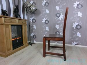 (1415) ARIZONA - Drevená stolička palisandr