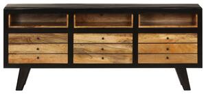 TV stolík z masívneho mangovníkového dreva, 120x30x50 cm