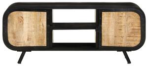 TV skrinka 110x30x45 cm surové mangovníkové drevo