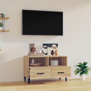 TV skrinka dub sonoma 80x36x50 cm spracované drevo