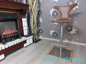 (712) DOLPHIN - Luxusná barová kožená stolička