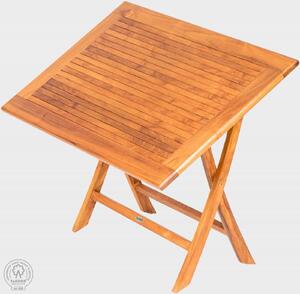 Fakopa - Skladací stôl VASCO 120 x 80 cm teak, prírodný