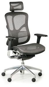 Multifunkčná Kancelárska stolička WINSTON AA, sivá