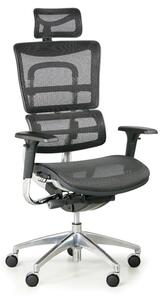 Multifunkčná kancelárska stolička WINSTON SAA, sivá