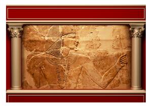 Fototapeta - Egyptské steny + zadarmo lepidlo - 250x175