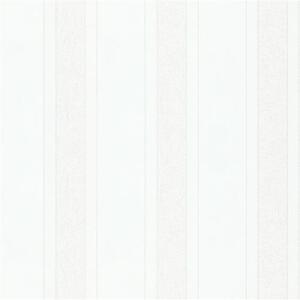 Vliesové tapety na stenu Neu 82284, rozmer 10,05 m x 0,53 m, pruhy biele so štruktúrou vlákien s odleskami, NOVAMUR 6806-10