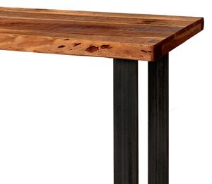 Barový stôl GURU akácia forest/kov