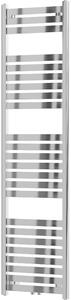 Mexen Uran kúpeľňový radiátor 1800 x 500 mm, 633 W, chróm - W105-1800-500-00-01
