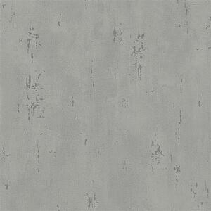 Vliesové tapety na stenu 57648, rozmer 10,05 m x 0,53 m, stierkovaná omietka sivá, MARBURG