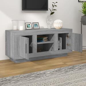 TV skrinka sivý dub sonoma 102x35x45 cm kompozitné drevo