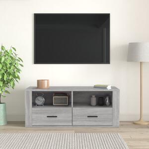 TV skrinka sivý dub sonoma 100x35x40 cm spracované drevo
