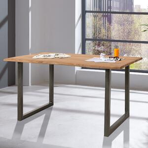 Jedálenský stôl GURU akácia stone, 160x90 cm