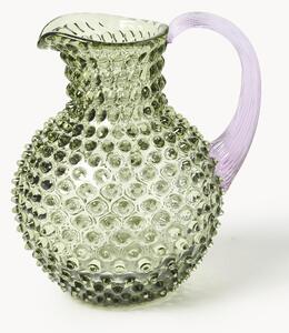 Ručne fúkaný džbán Hobnail, 2 l