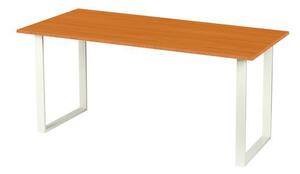 Kancelársky stôl Square, 180 x 80 x 75 cm, rovné vyhotovenie, čerešňa