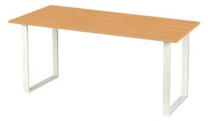 Kancelársky stôl Square, 120 x 80 x 75 cm, rovné vyhotovenie, buk
