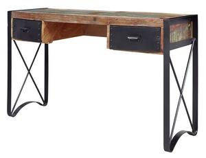 INDUSTRY Písací stôl 135x50 cm, staré drevo