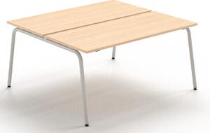 NARBUTAS - Dvojmiestny pracovný stôl ROUND 120x164