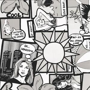 Samolepiace fólie kreslený komiks, metráž, šírka 45cm, návin 15m, GEKKOFIX 11940, samolepiace tapety